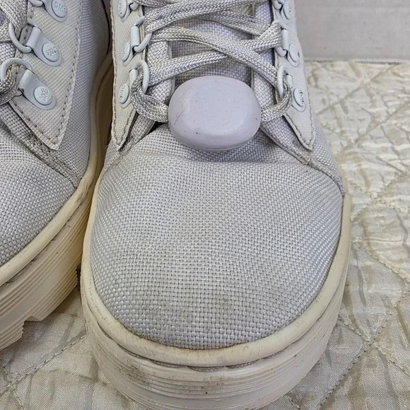 Dr. Martens AirWair Combs W Tech White Womens 7 LY004 Festival Forest Docs - Picture 6 of 16